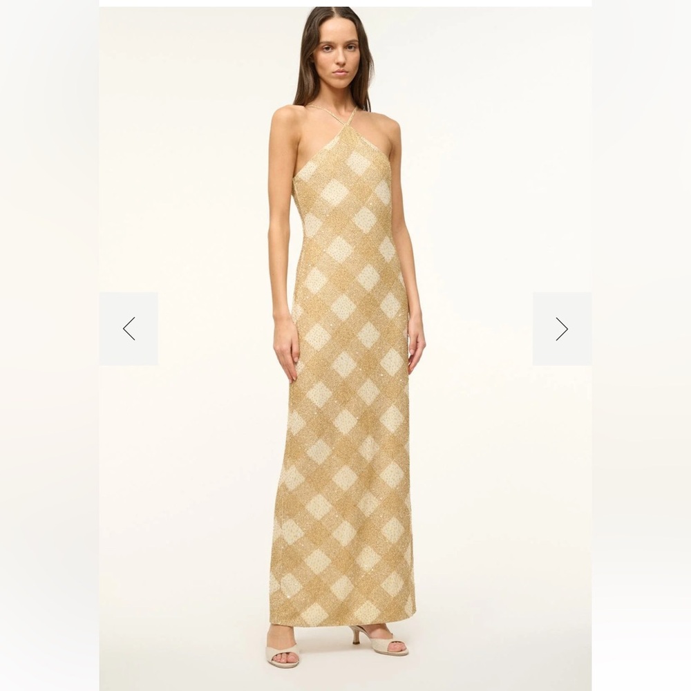 STAUD cubism dress